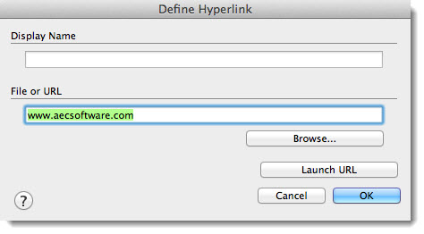 Web URL Hyperlink