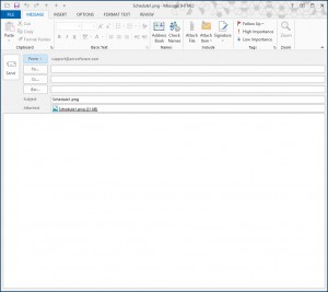 Blank Email with Picture