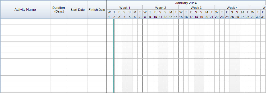 Re-Order Timescale - Project Management Blog - OnTrack